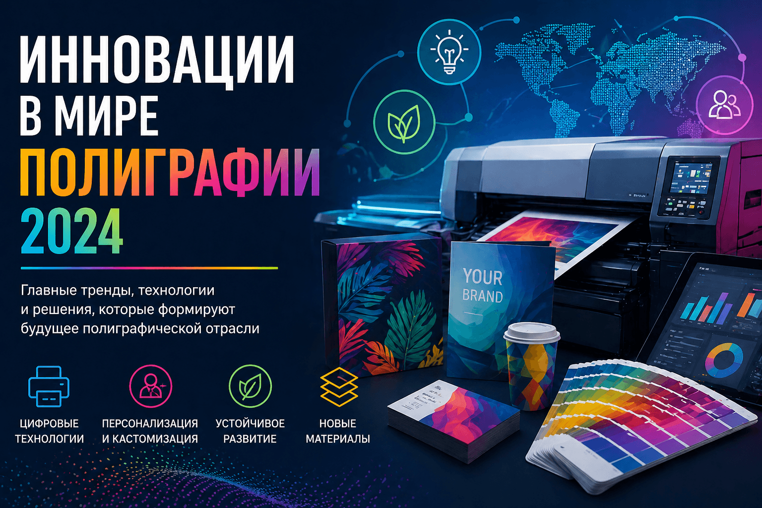 Инновации в мире полиграфии 2024