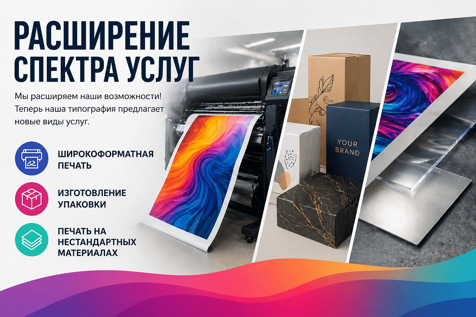 Расширение спектра услуг