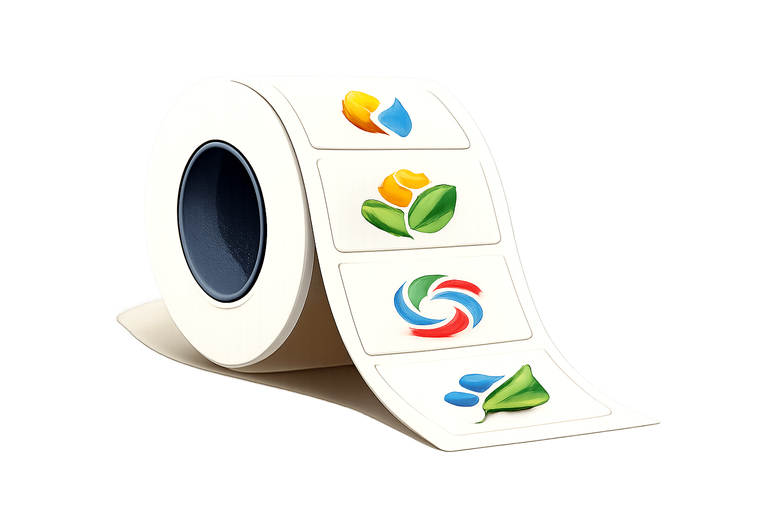 Этикетки с логотипом