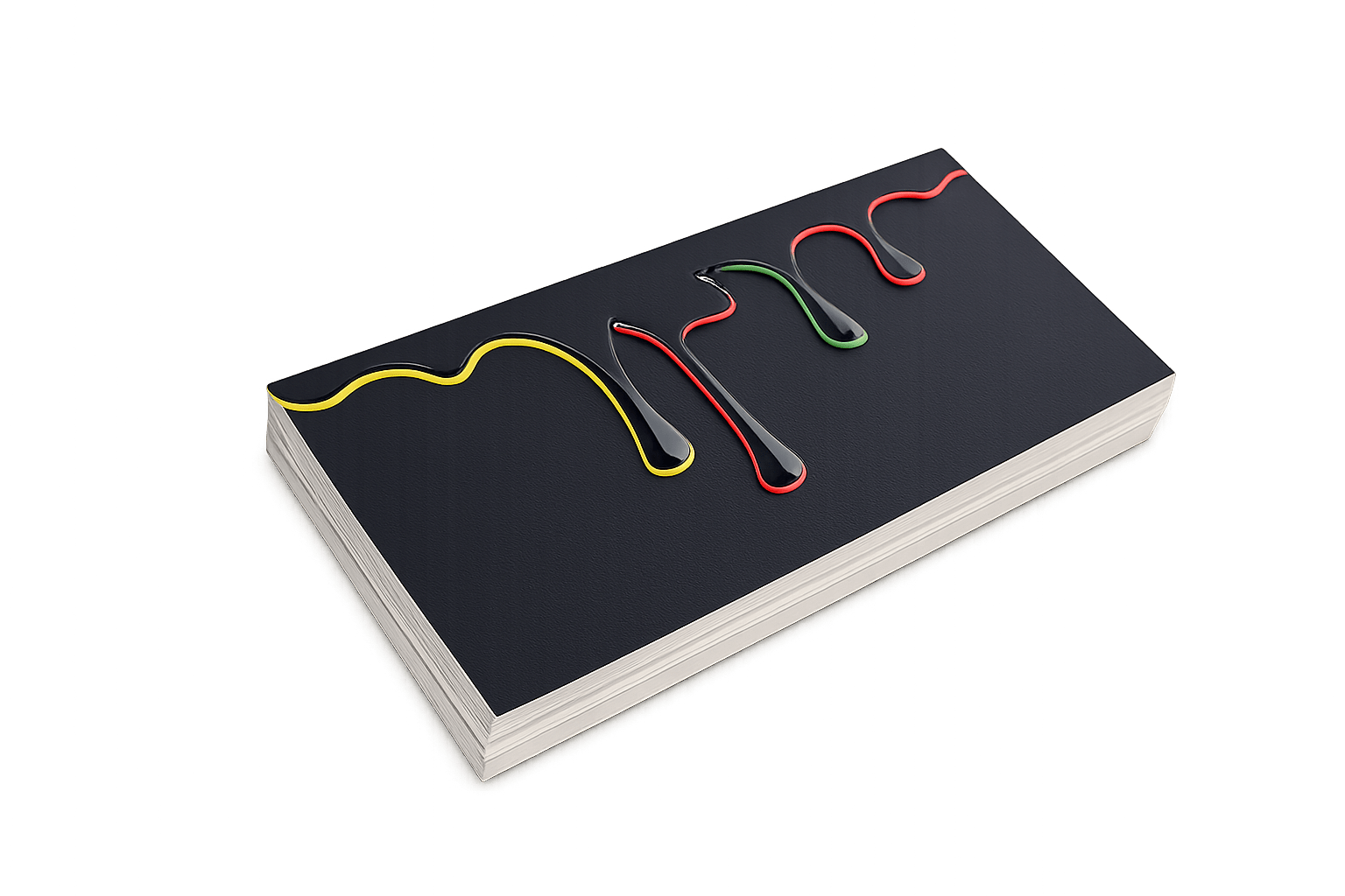 Визитки с выборочным УФ-лаком